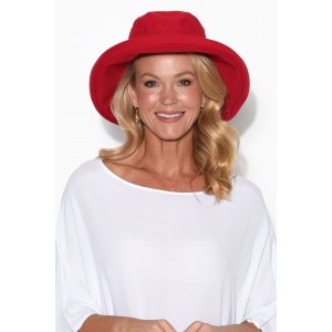 Coogee Red Upturn Hat