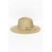 Lorn Beige Wide Brim Fedora