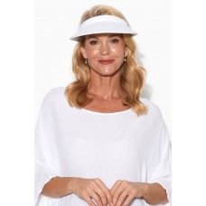 Ellen White Cotton Visor